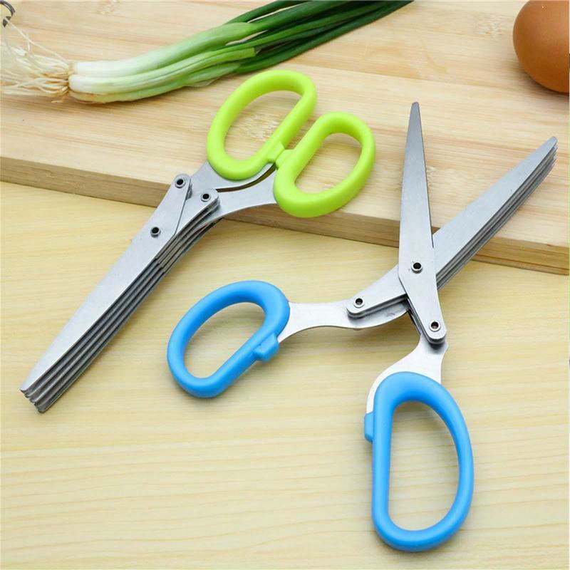 Herb Scissors 5 Blade - Tijeras de cocina de acero inoxidable