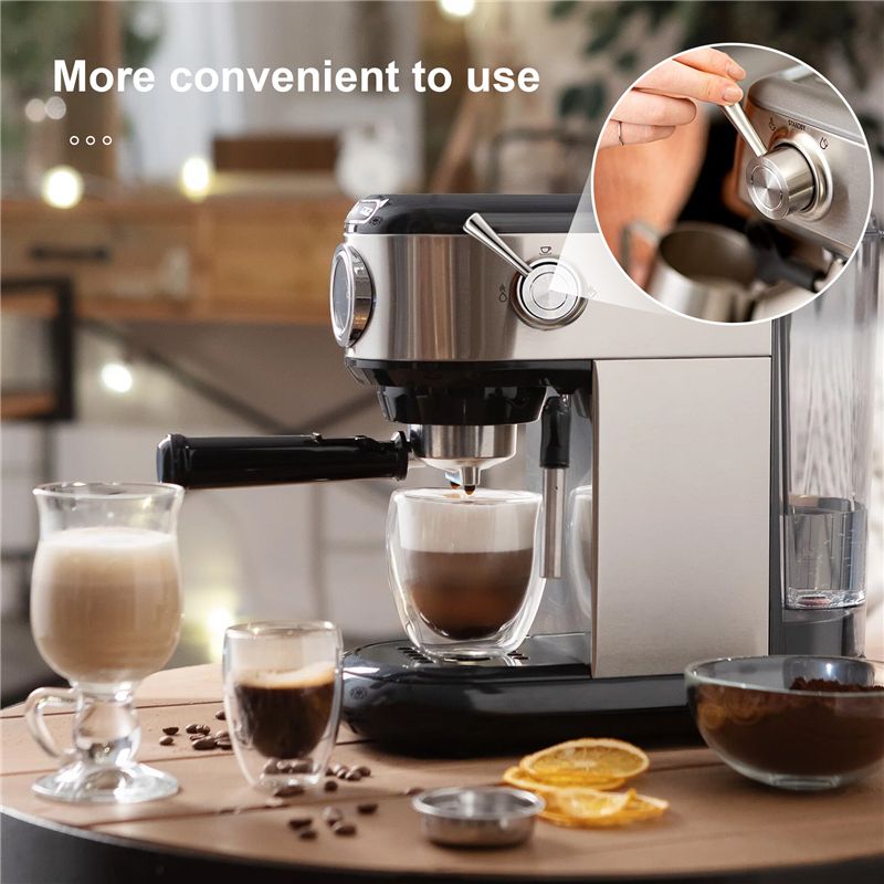 Breville Espresso Barista Express - Palanca de vapor de repuesto extraíble