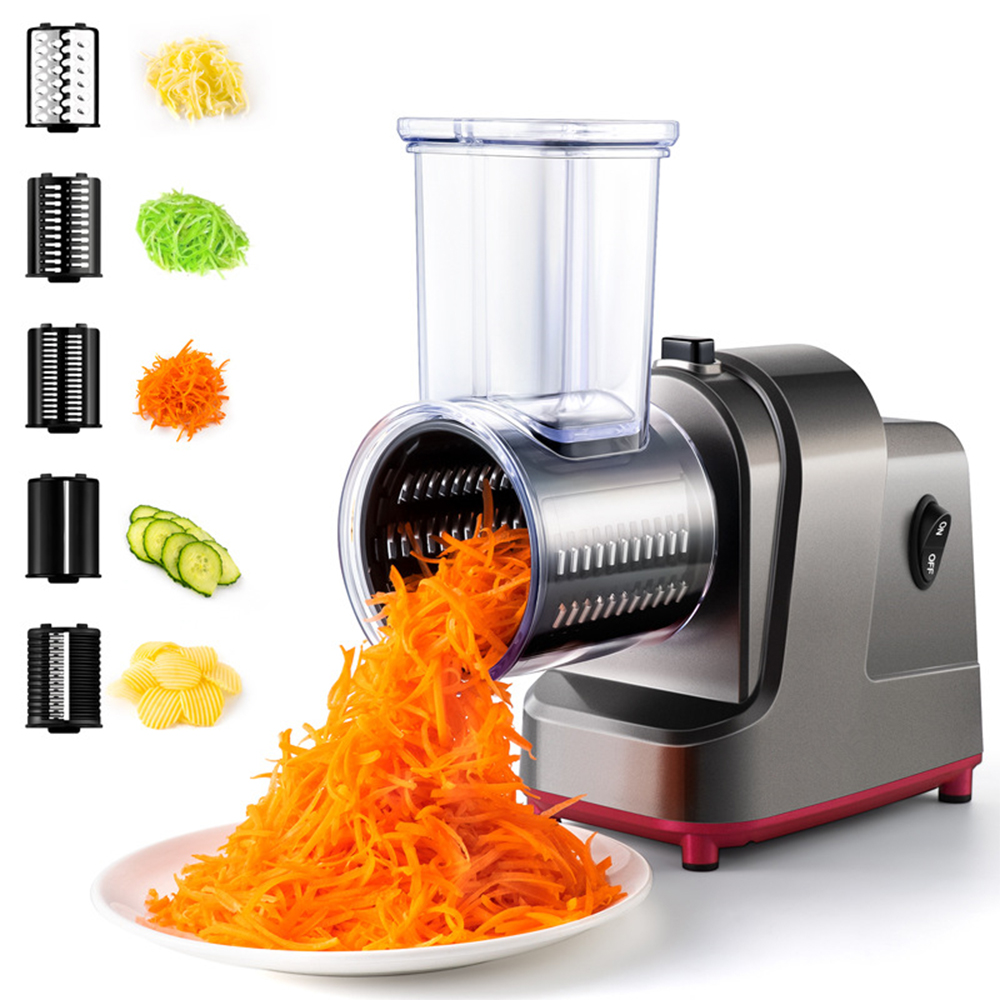 Cheese Grater Box - LMETJMA 250W 5 en 1 rebanador