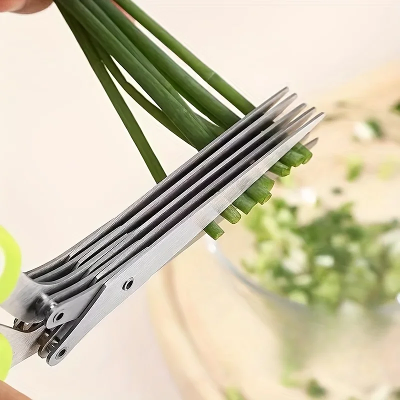 Herb Scissors 5 Blade - Tijeras de hierbas multiusos para cortar