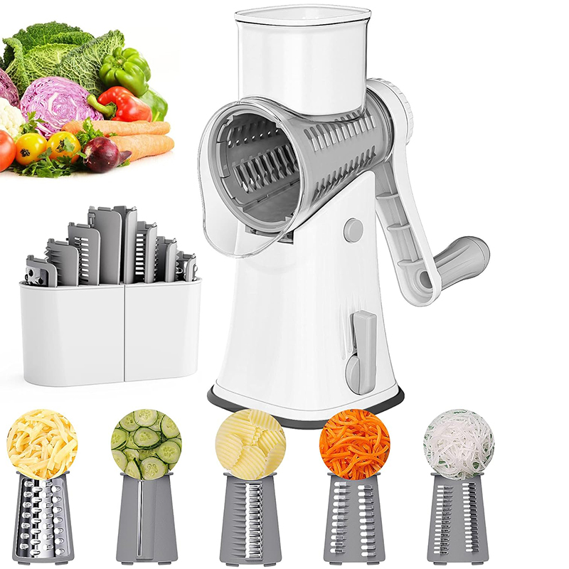 Cheese Grater Box - LMETJMA-rallador rotativo de queso 5 en