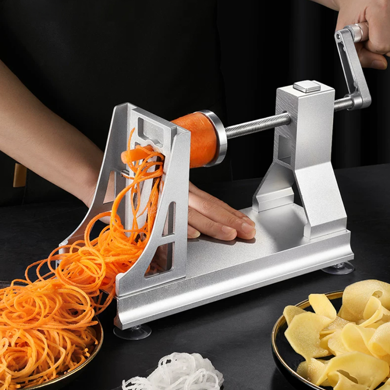 Spiralizer Vegetable Noodle - Espiralizador de Verduras Metálico con 3