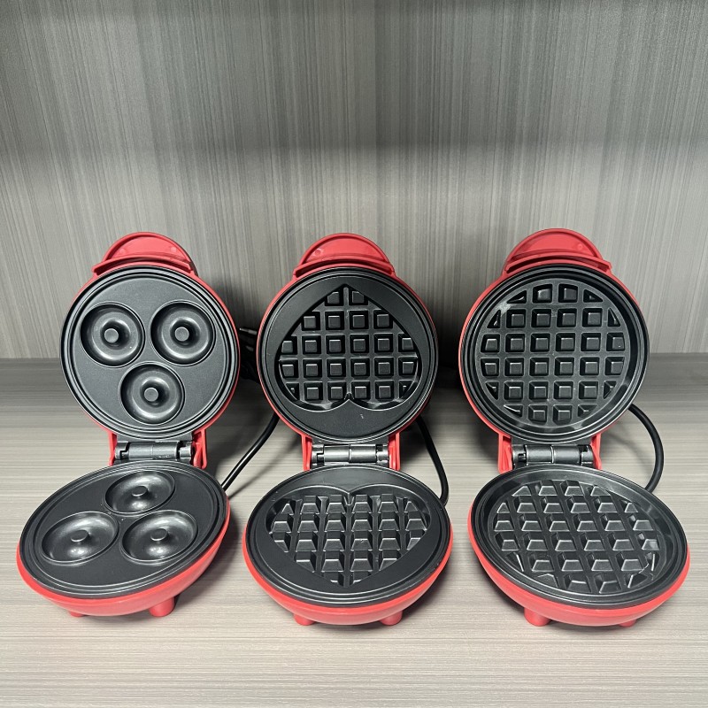 Breakfast Sandwich Maker - Mini Waflera Multifuncional en Forma de