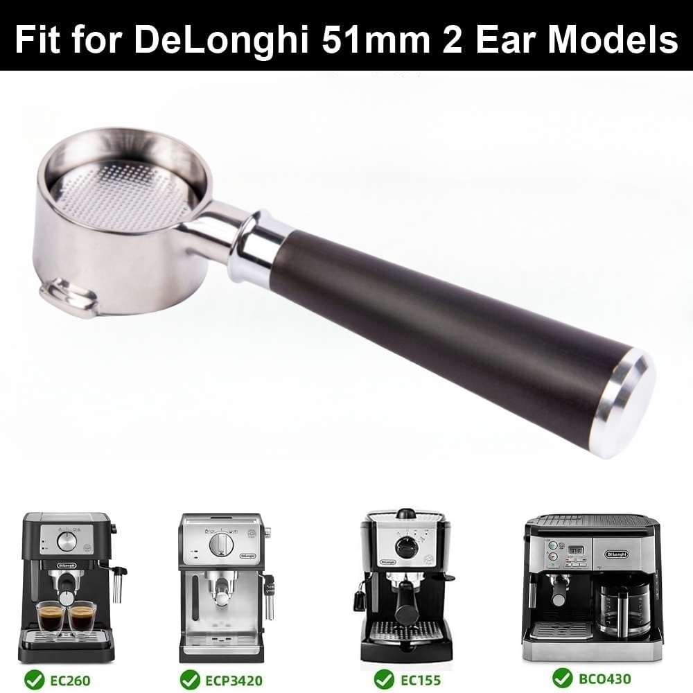 Delonghi Espresso Ecp3420 - Portafiltro sin fondo de 51MM con