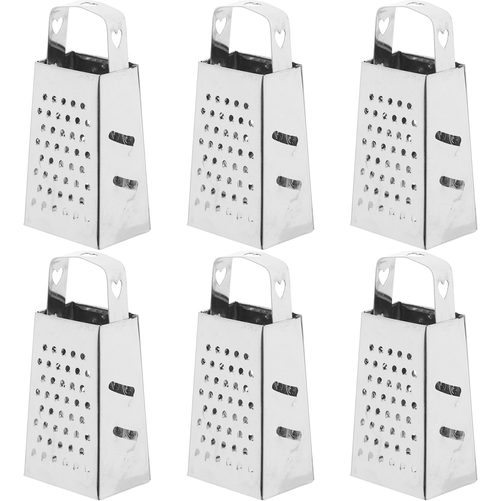 Cheese Grater Box - Juego de 6 Mini Ralladores de