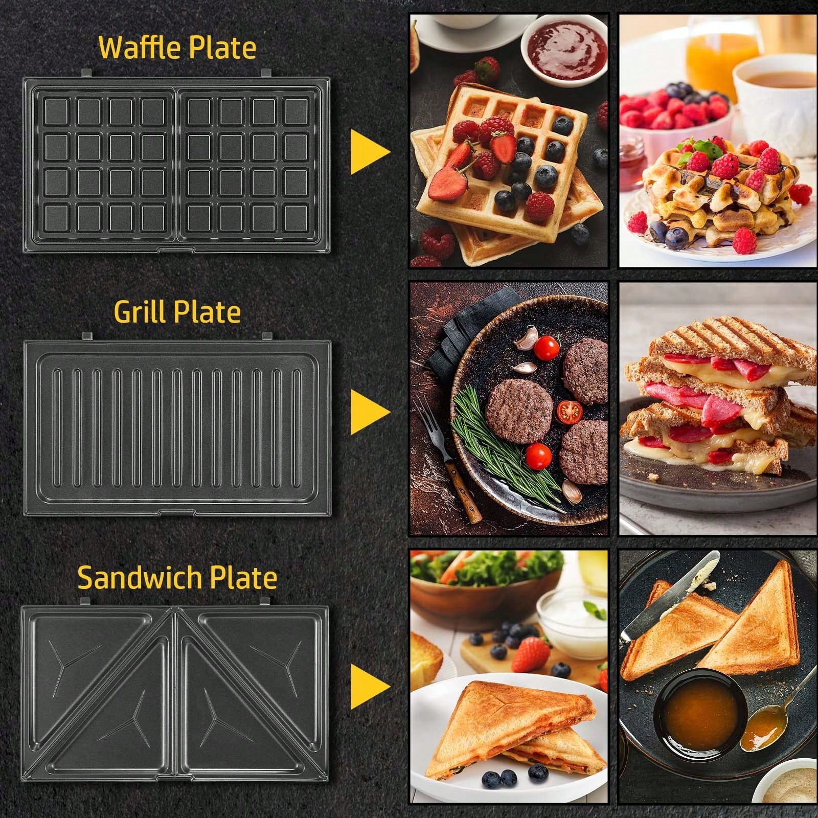Máquina para hacer sándwiches  - Breakfast Sandwich Maker reseña y precio