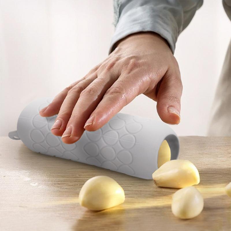 Tubo pelador de ajo de silicon - Kitchen Gadgets For Small Kitchens reseña y precio