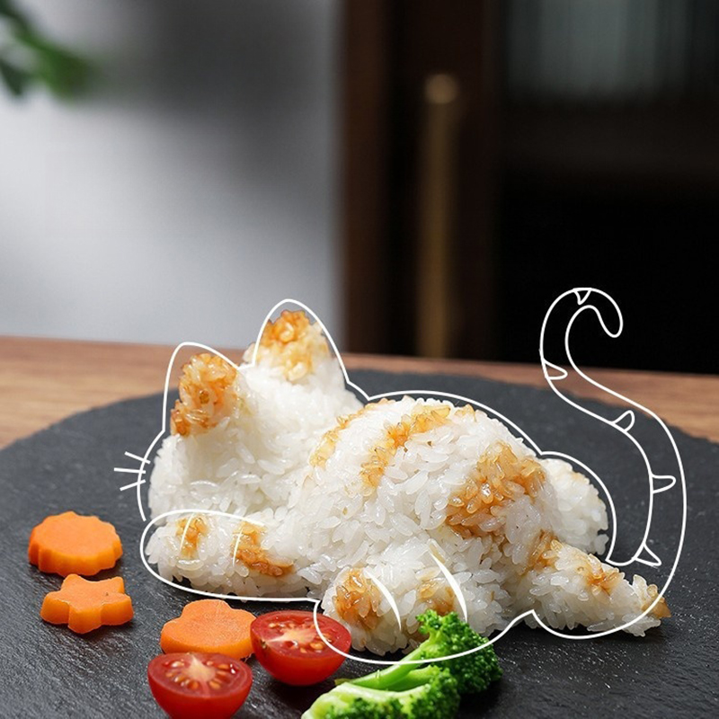 Moldes Únicos para Onigiri con - Fun Kitchen Gadgets For Kids reseña y precio