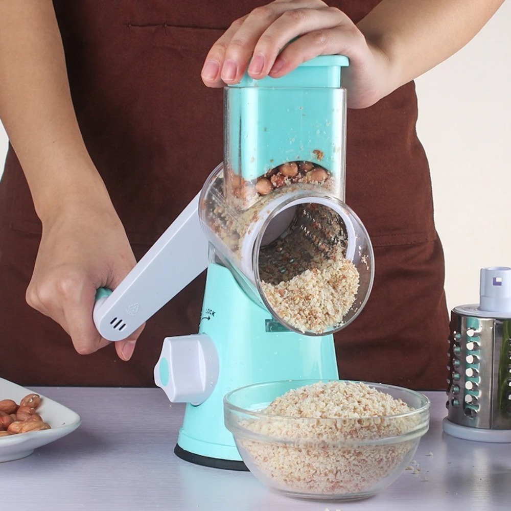 Cortadora rotativa de alimento - Cheese Grater Box reseña y precio
