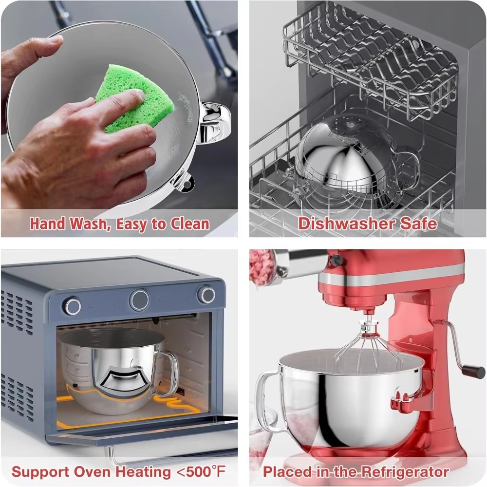 Tazón Mezclador de Acero Inoxi - Kitchenaid Mixer Artisan 5Qt reseña y precio