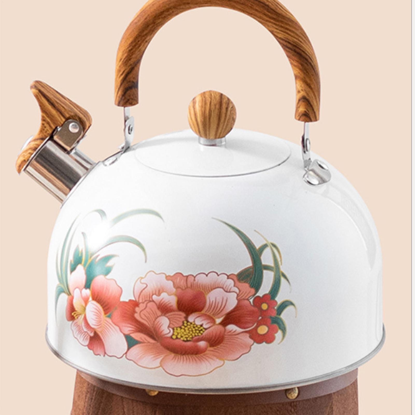 Caldera tetera esmaltada Flora - Kitchen Gadgets Vintage reseña y precio