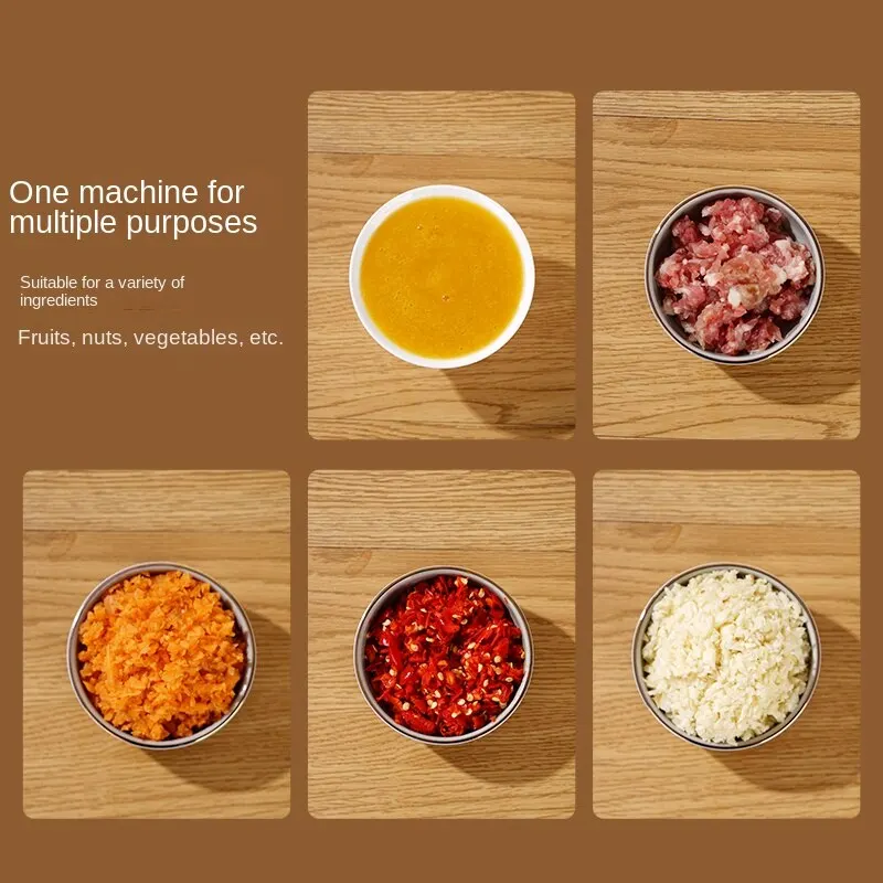 Picadora de alimentos triturad - Kitchen Gadgets In China reseña y precio
