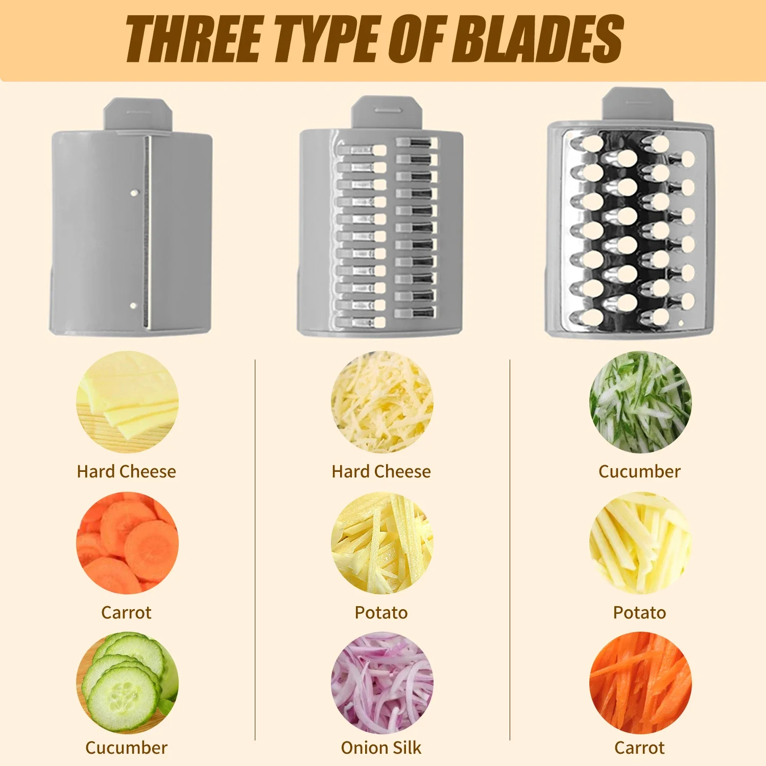 Rallador eléctrico de queso, r - Cheese Grater Box reseña y precio