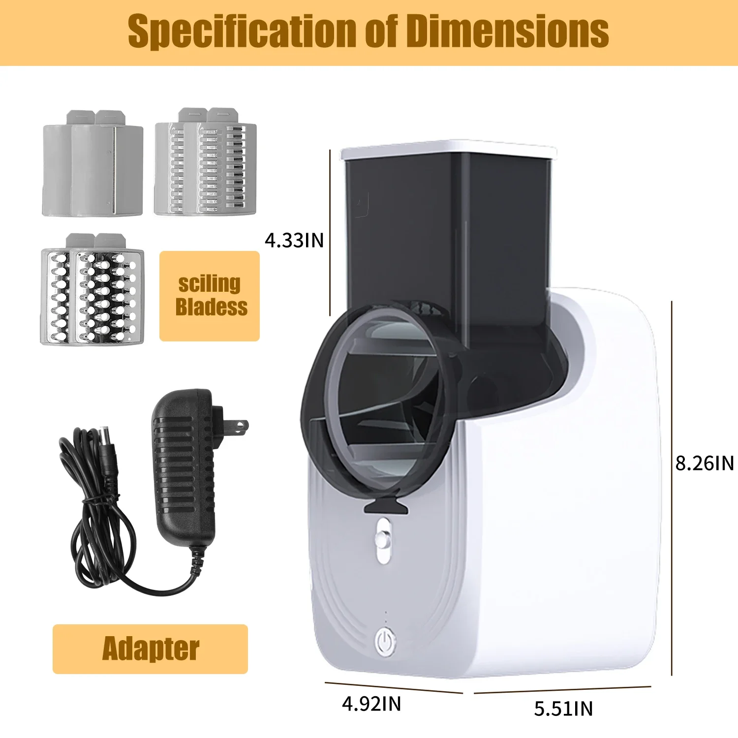 Rallador eléctrico de queso, r - Cheese Grater Box reseña y precio