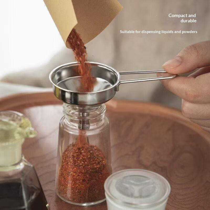 Embudo de acero inoxidable con - Kitchen Gadgets For Small Kitchens reseña y precio
