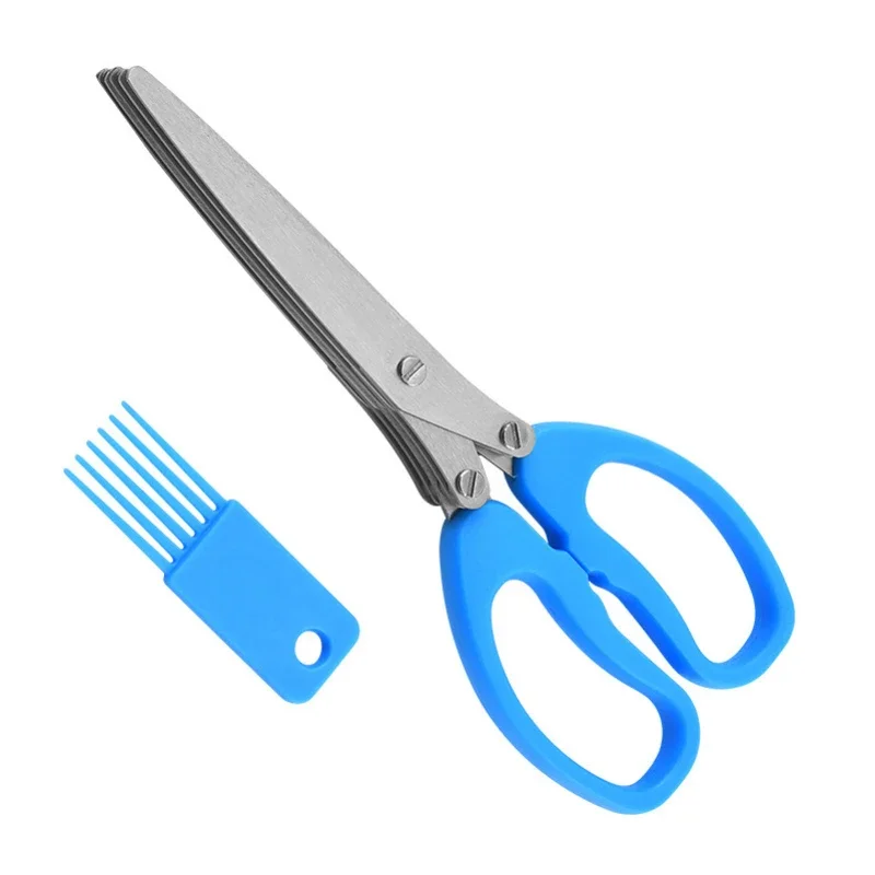 Tijeras de hierbas de 5 hojas, - Herb Scissors 5 Blade reseña y precio