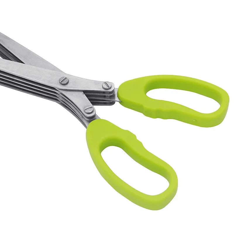 Tijeras de hierbas de 5 hojas, - Herb Scissors 5 Blade reseña y precio