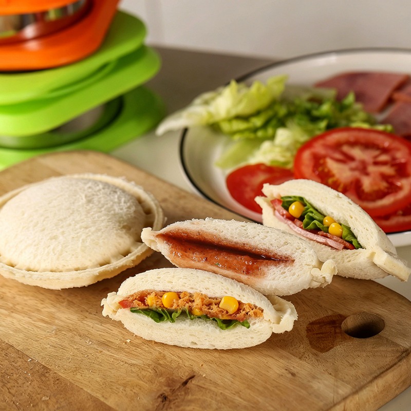 Cortador y sellador de sándwic - Breakfast Sandwich Maker reseña y precio