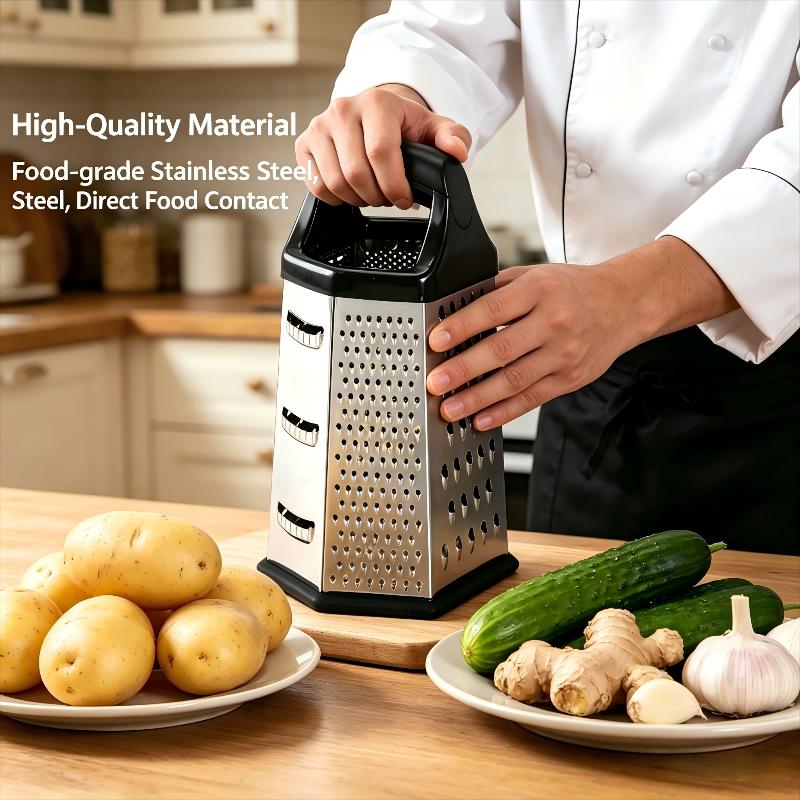 Rallador de caja de acero inox - Cheese Grater Box reseña y precio