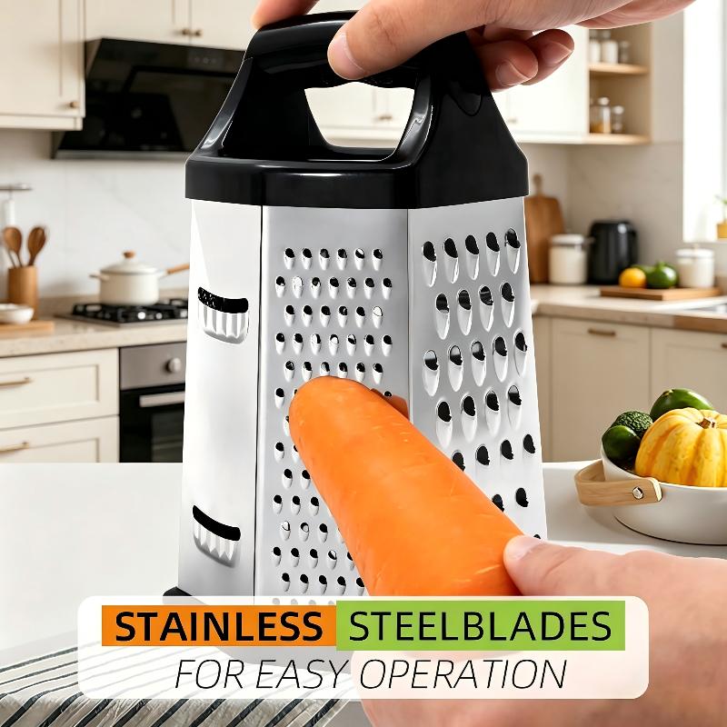 Rallador de caja de acero inox - Cheese Grater Box reseña y precio