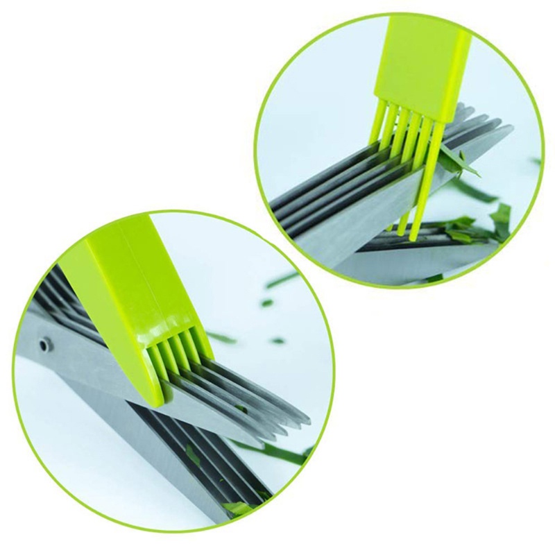 Tijeras de hierbas con 5 cuchi - Herb Scissors 5 Blade reseña y precio