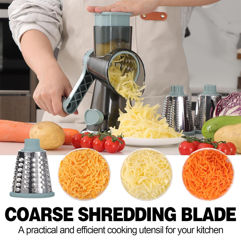 LMETJMA Rallador de queso gira - Cheese Grater Box reseña y precio