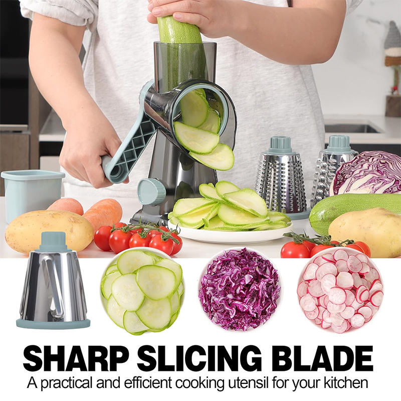LMETJMA Rallador de queso gira - Cheese Grater Box reseña y precio