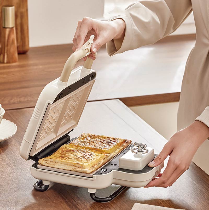 Sandwichera eléctrica multifun - Breakfast Sandwich Maker reseña y precio