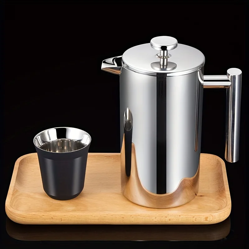 Elegante cafetera francesa de  - French Press Coffee Maker reseña y precio