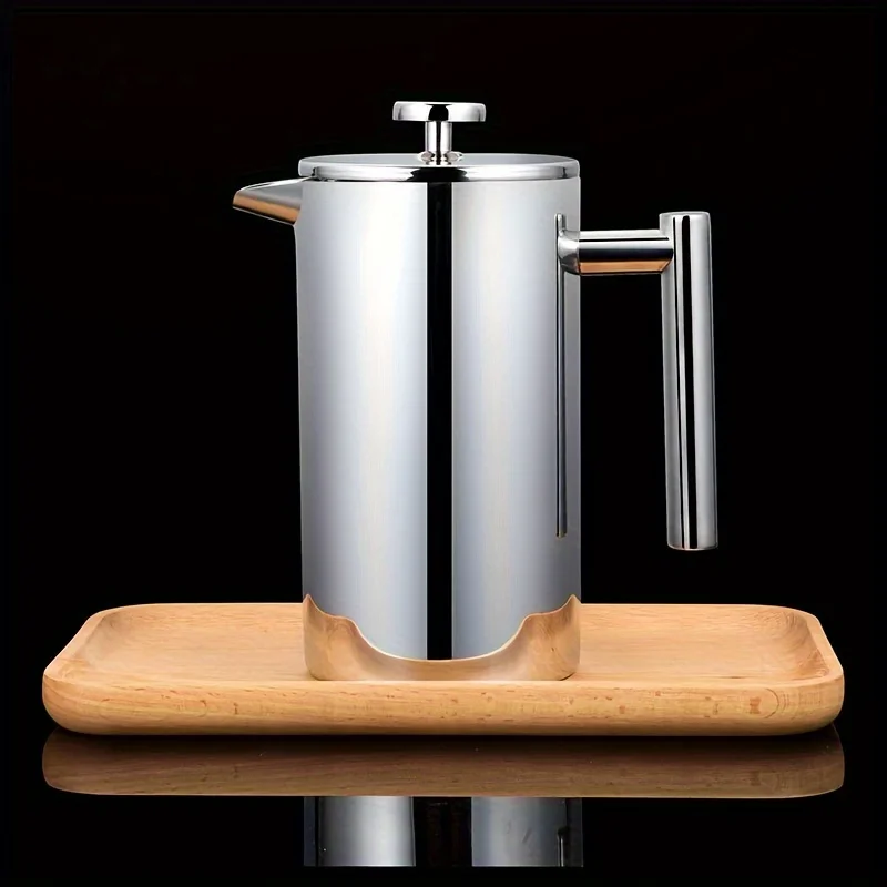 Elegante cafetera francesa de  - French Press Coffee Maker reseña y precio