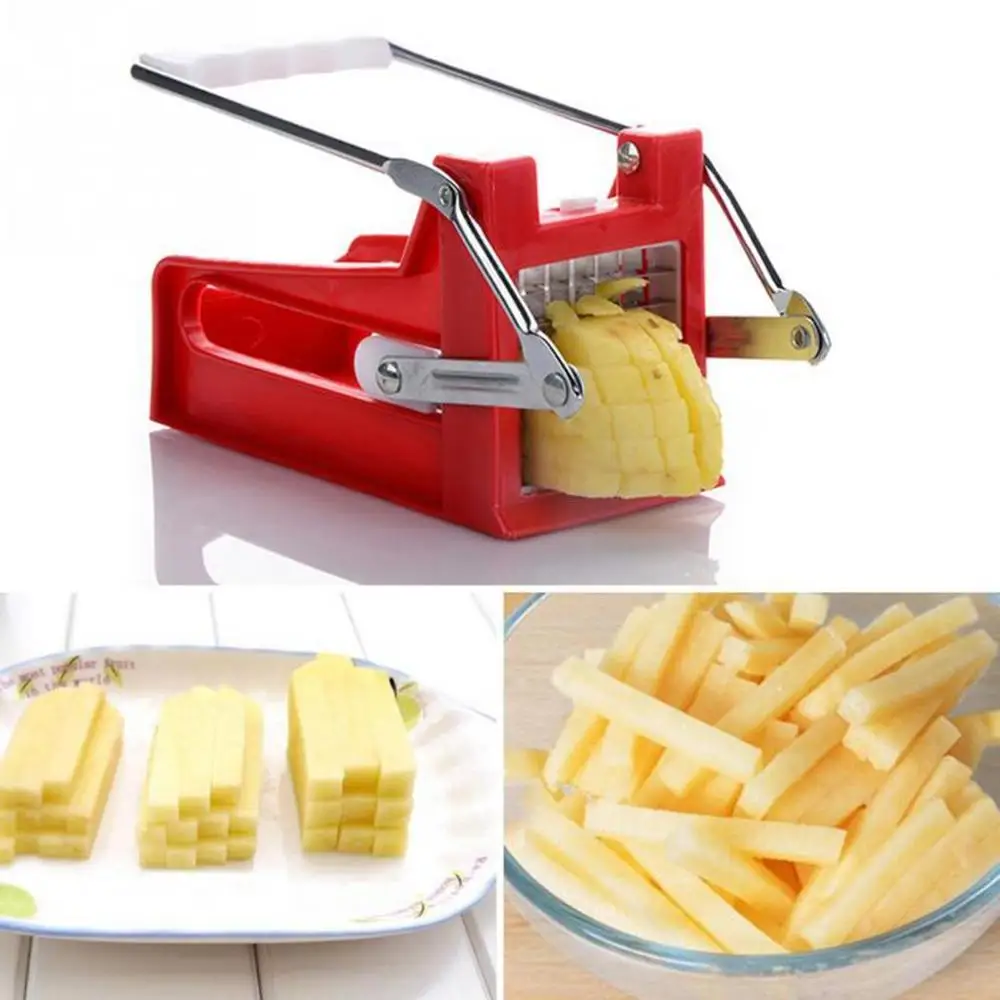 Cortador de patatas fritas, re - Kitchen Gadgets In China reseña y precio