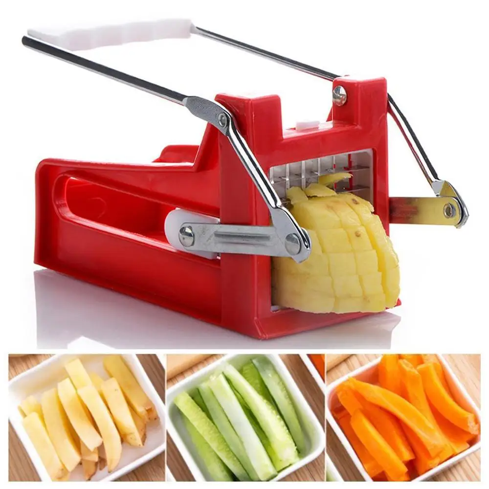 Cortador de patatas fritas, re - Kitchen Gadgets In China reseña y precio