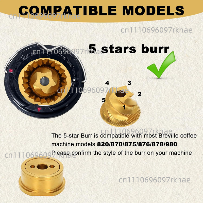 Repuesto de Muelas Cónicas par - Breville Espresso Barista Express reseña y precio