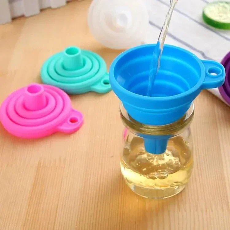 1/4 Unidades Embudo de Silicon - Kitchen Gadgets For Small Kitchens reseña y precio