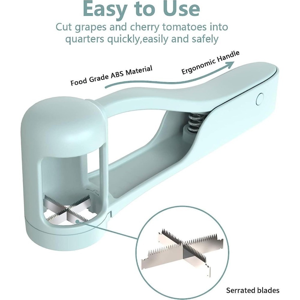 Cortador de Tomates, Uvas y Ce - Kitchen Gadgets For Small Kitchens reseña y precio