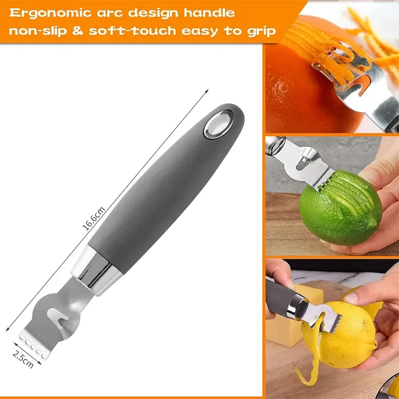 Herramienta Zester de cítricos - Cheese Grater Box reseña y precio