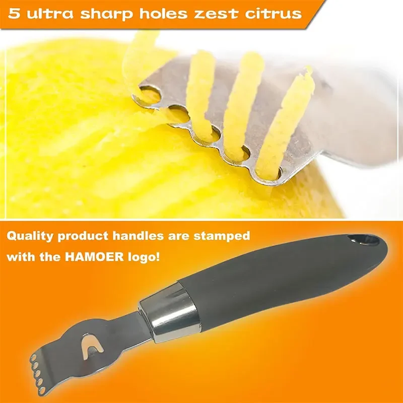 Herramienta Zester de cítricos - Cheese Grater Box reseña y precio