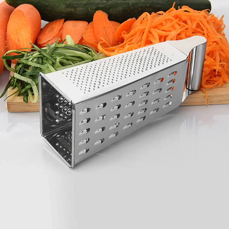 Rallador de Cocina de Acero In - Cheese Grater Box reseña y precio