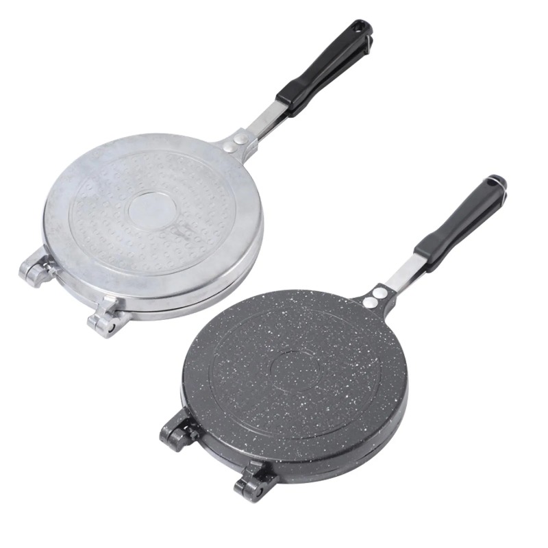 Sartén de doble cara de aleaci - Breakfast Sandwich Maker reseña y precio
