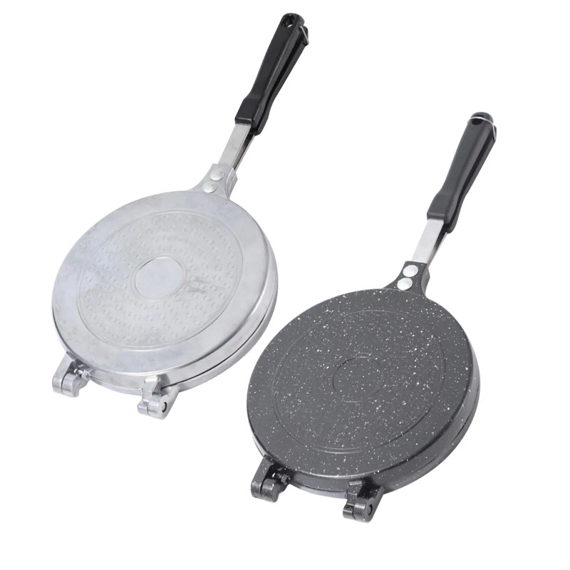 Sartén de doble cara de aleaci - Breakfast Sandwich Maker reseña y precio