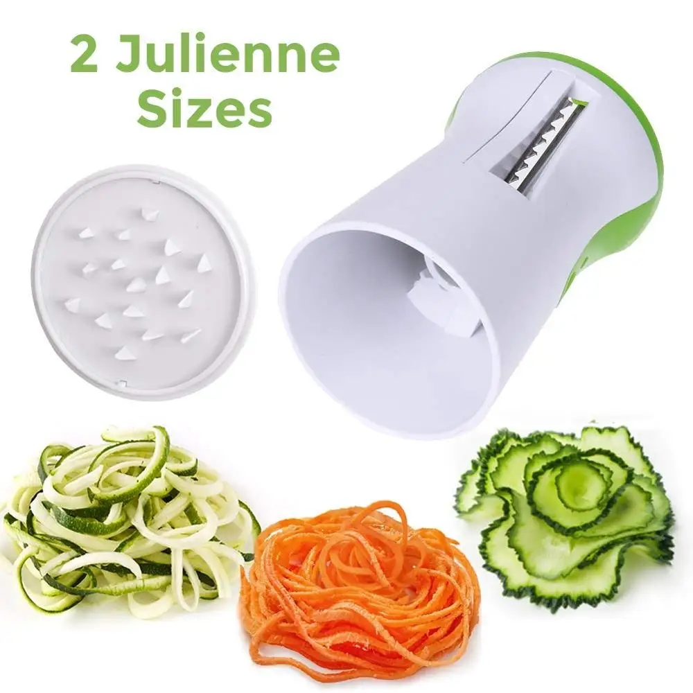 Rebanador en espiral de verdur - Spiralizer Vegetable Noodle reseña y precio